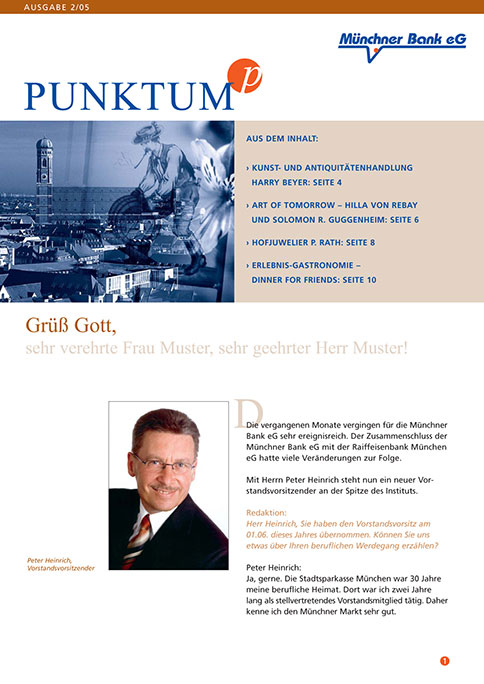 Münchner Bank Punktum 03